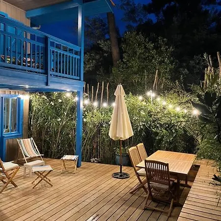 Ferienhaus La Maison Aux Volets Bleus - Des Americains Lège-Cap-Ferret
