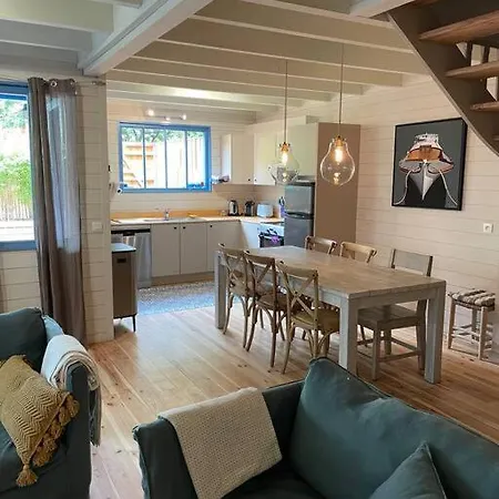 Ferienhaus La Maison Aux Volets Bleus - Des Americains Lège-Cap-Ferret